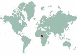 Goulda in world map
